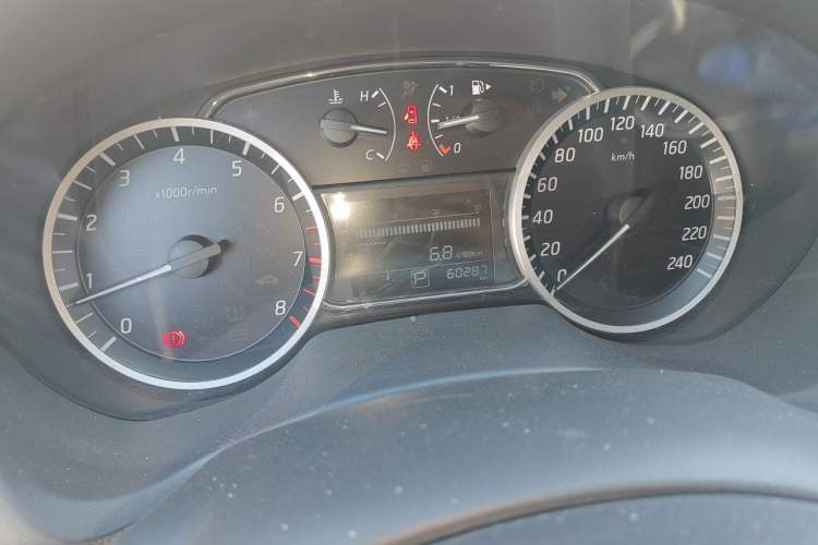 Used Nissan Sylphy 2022 Classic 1.6XE CVT Comfort Edition Odometer Close Up