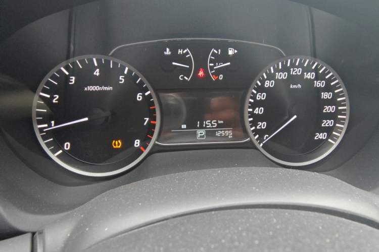 Used Nissan Sylphy 2022 Classic 1.6XL CVT Luxury Edition Odometer Close Up