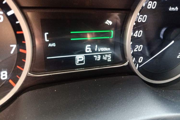 Used Nissan Sylphy 2022 Classic 1.6XE CVT Comfort Edition Odometer Close Up