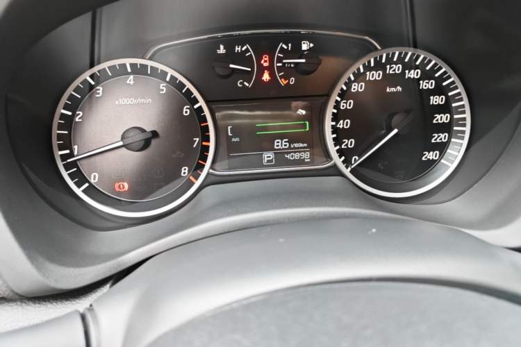 Used Nissan Sylphy 2022 Classic 1.6XL CVT Luxury Edition Odometer Close Up