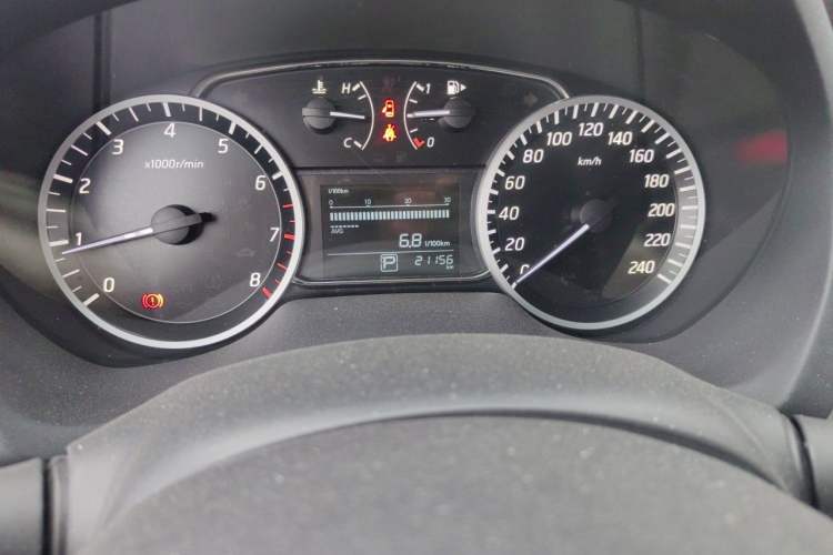 Used Nissan Sylphy 2022 Classic 1.6XE CVT Comfort Edition Odometer Close Up