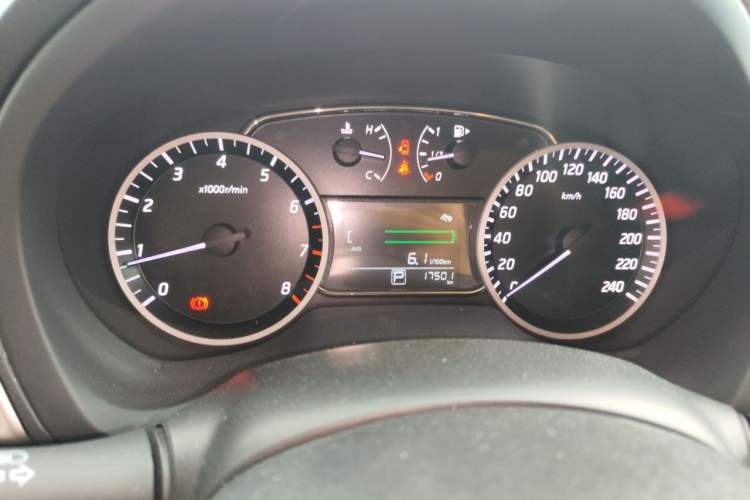 Used Nissan Sylphy 2022 Classic 1.6XE CVT Comfort Edition Odometer Close Up