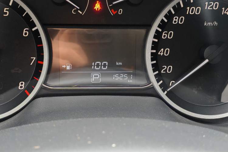 Used Nissan Sylphy 2022 Classic 1.6XE CVT Comfort Edition Odometer Close Up