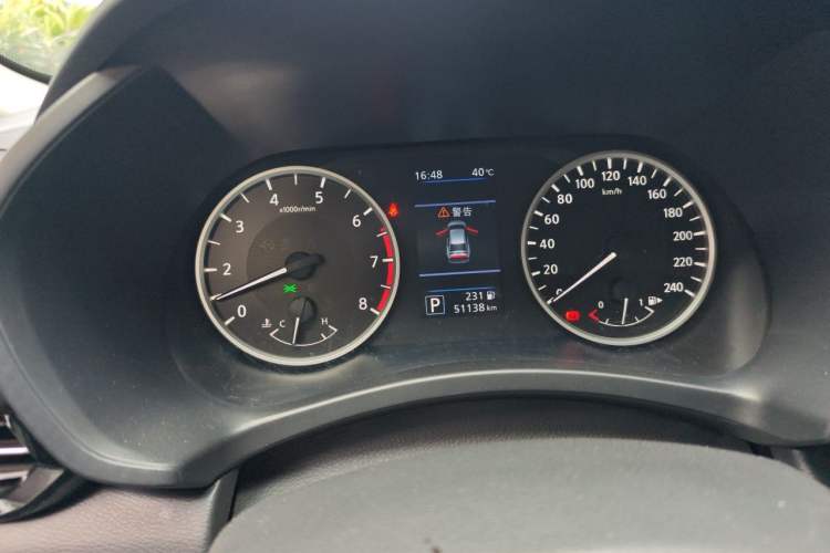 Used Nissan Sylphy 2022 1.6L XL CVT Enjoyment Edition Odometer Close Up