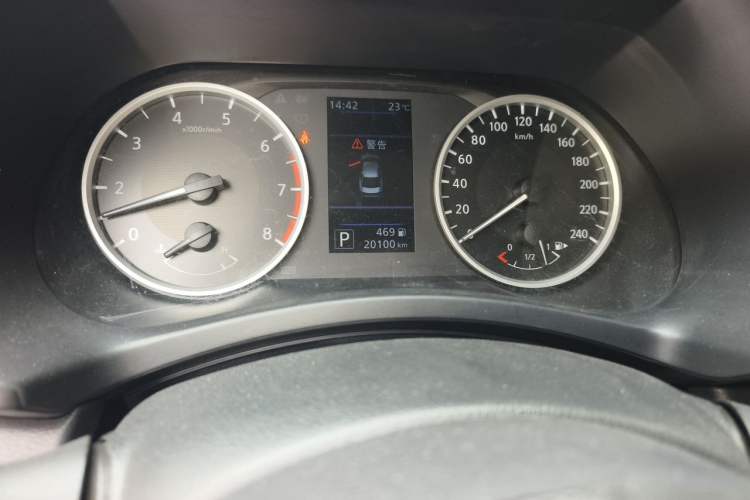 Used Nissan Sylphy 2022 1.6L XL CVT Enjoyment Edition Odometer Close Up