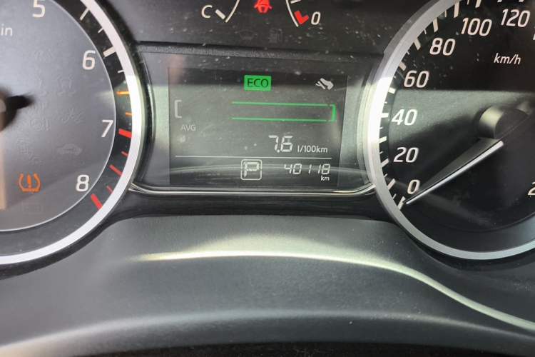 Used Nissan Sylphy 2022 Classic 1.6XE CVT Comfort Edition Odometer Close Up