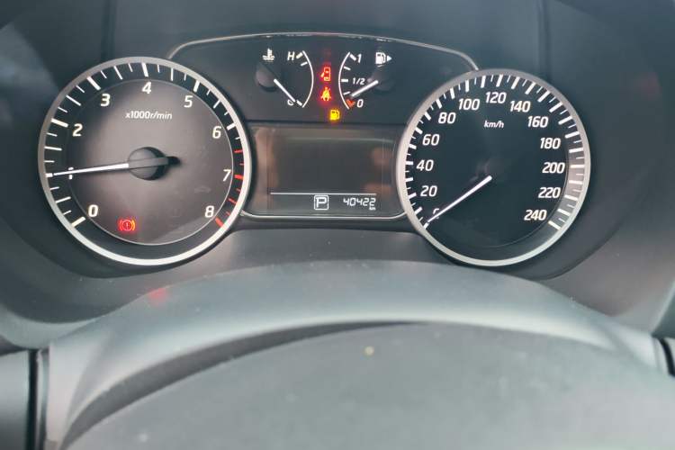 Used Nissan Sylphy 2022 Classic 1.6XE CVT Comfort Edition Odometer Close Up
