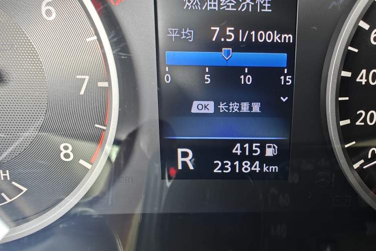 Used Nissan Sylphy 2022 1.6L XL CVT Enjoyment Edition Odometer Close Up