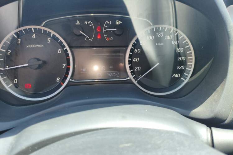 Used Nissan Sylphy 2022 Classic 1.6XL CVT Luxury Edition Odometer Close Up