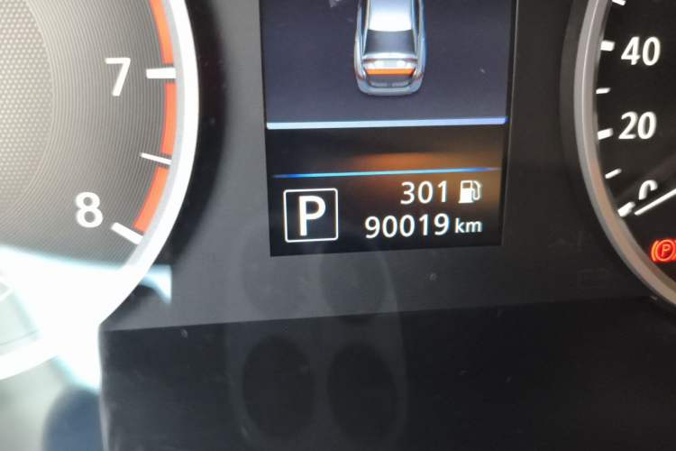 Used Nissan Sylphy 2022 1.6L XL CVT Enjoyment Edition Odometer Close Up