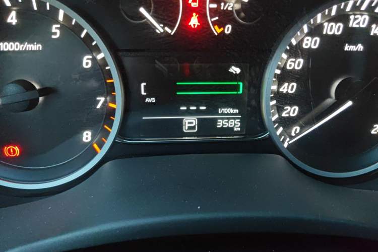Used Nissan Sylphy 2022 Classic 1.6XE CVT Comfort Edition Odometer Close Up