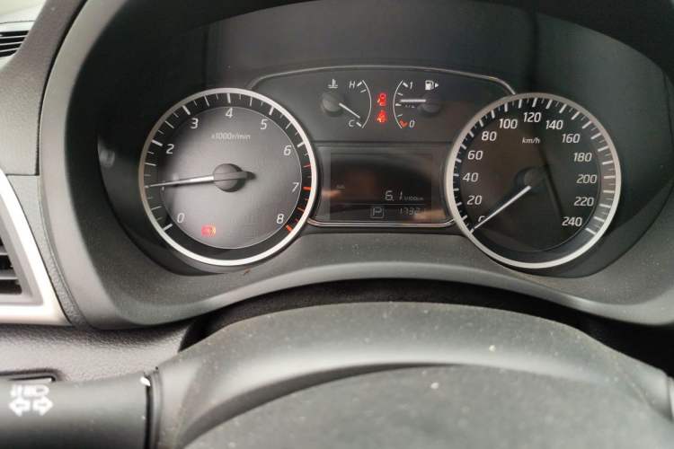 Used Nissan Sylphy 2022 Classic 1.6XE CVT Comfort Edition Odometer Close Up