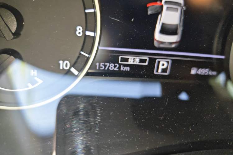 Used Nissan Sylphy 2022 e-POWER All-Electric Drive Pro Odometer Close Up