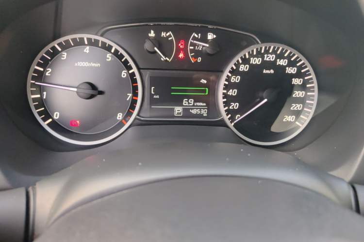 Used Nissan Sylphy 2022 Classic 1.6XL CVT Luxury Edition Odometer Close Up
