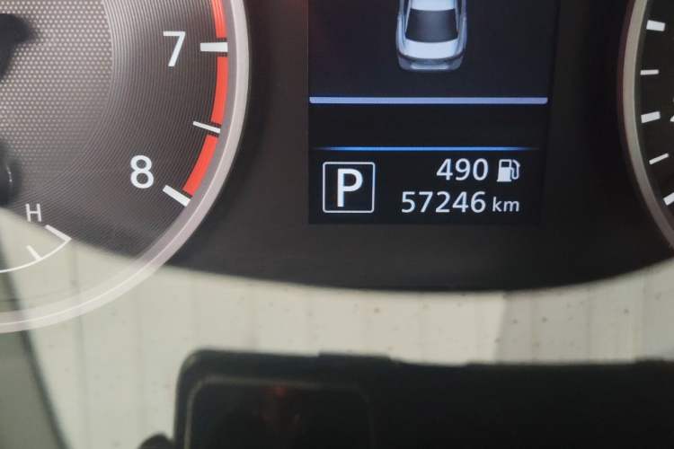 Used Nissan Sylphy 2022 1.6L XL CVT Enjoyment Edition Odometer Close Up