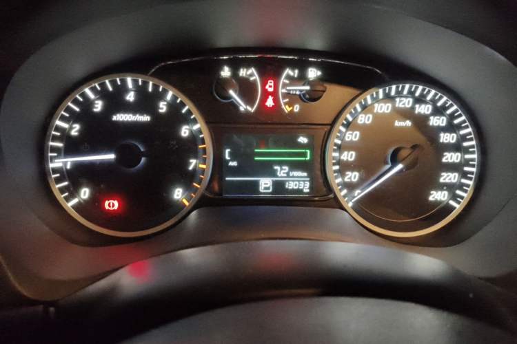 Used Nissan Sylphy 2022 Classic 1.6XE CVT Comfort Edition Odometer Close Up