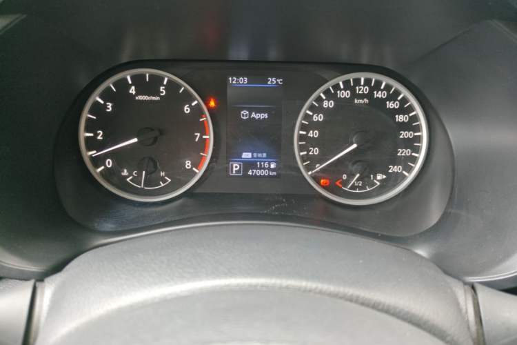 Used Nissan Sylphy 2022 1.6L XL CVT Smart Enjoyment Version Odometer Close Up