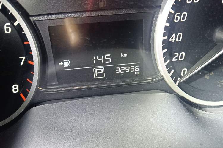 Used Nissan Sylphy 2022 Classic 1.6XE CVT Comfort Edition Odometer Close Up