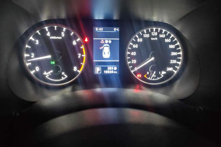 Used Nissan Sylphy 2022 1.6L XL CVT Enjoyment Edition Odometer Close Up