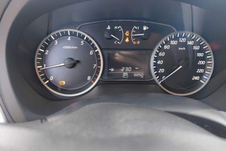 Used Nissan Sylphy 2022 Classic 1.6XL CVT Luxury Edition Odometer Close Up