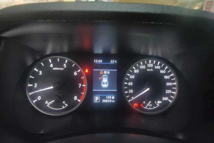 Used Nissan Sylphy 2022 1.6L XL CVT Enjoyment Edition Odometer Close Up