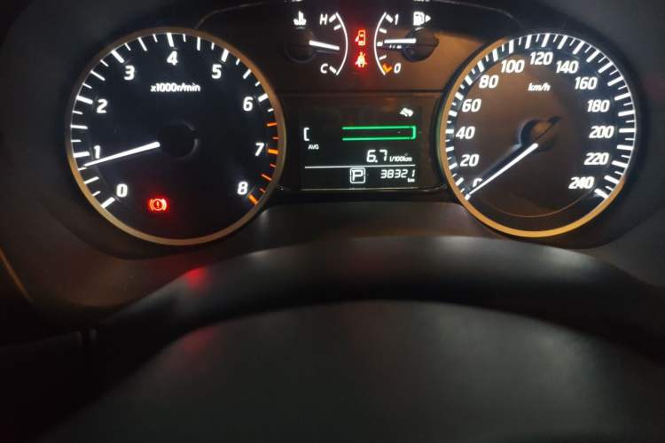 Used Nissan Sylphy 2022 Classic 1.6XL CVT Luxury Edition Odometer Close Up