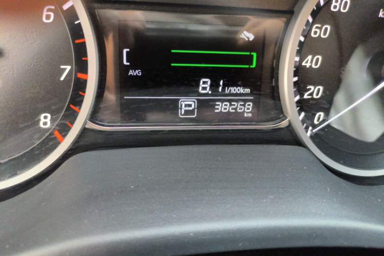 Used Nissan Sylphy 2022 Classic 1.6XE CVT Comfort Edition Odometer Close Up