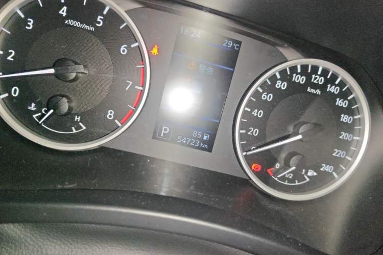 Used Nissan Sylphy 2022 1.6L XL CVT Enjoyment Edition Odometer Close Up