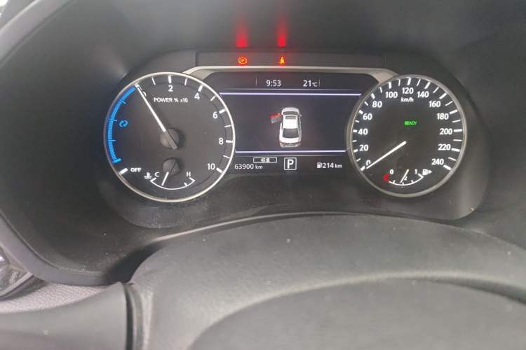Used Nissan Sylphy 2022 e-POWER All-Electric Drive Pro Odometer Close Up