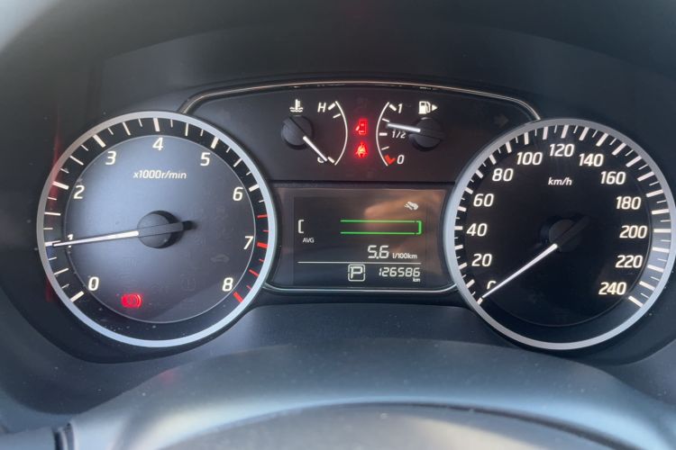 Used Nissan Sylphy 2022 Classic 1.6XE CVT Comfort Edition Odometer Close Up