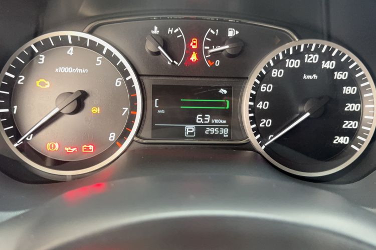 Used Nissan Sylphy 2022 Classic 1.6XE CVT Comfort Edition Odometer Close Up
