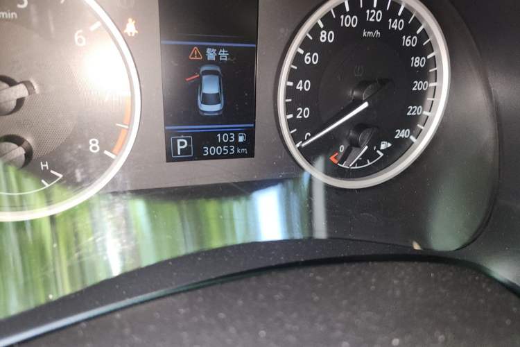 Used Nissan Sylphy 2022 1.6L XL CVT Smart Enjoyment Version Odometer Close Up