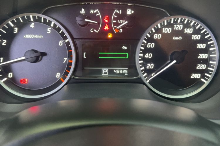 Used Nissan Sylphy 2022 Classic 1.6XE CVT Comfort Edition Odometer Close Up