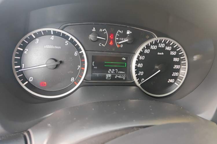 Used Nissan Sylphy 2022 Classic 1.6XL CVT Luxury Edition Odometer Close Up