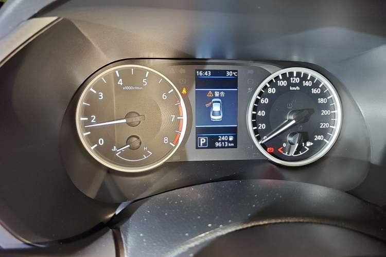 Used Nissan Sylphy 2022 1.6L XL CVT Enjoyment Edition Odometer Close Up