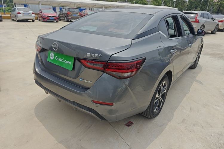 Used Nissan Sylphy 2022 All-Electric e-POWER Version with Large Display Rear Right 45 Deg