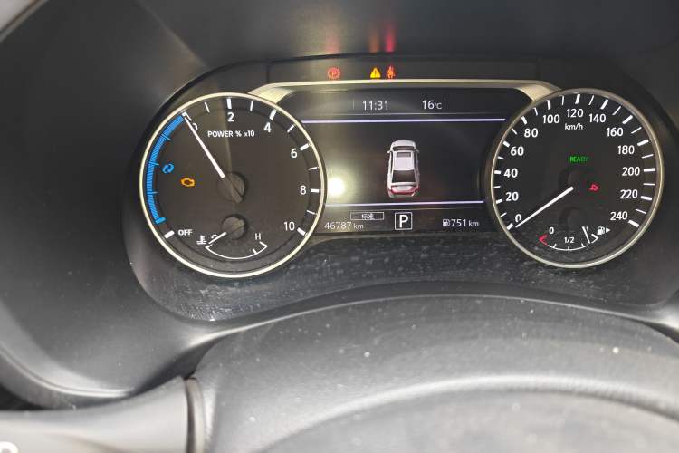 Used Nissan Sylphy 2022 Electric-Drive e-POWER Super Connect PLUS Odometer Close Up