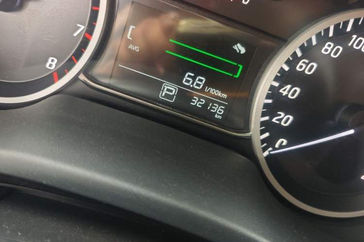 Used Nissan Sylphy 2022 Classic 1.6XE CVT Comfort Edition Odometer Close Up