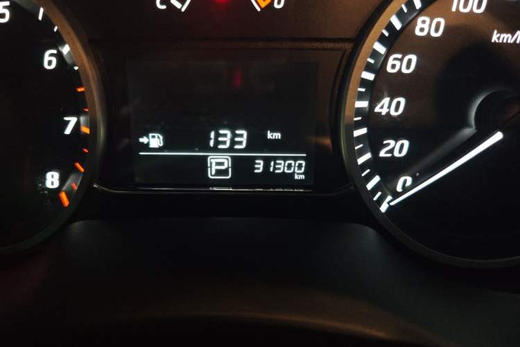 Used Nissan Sylphy 2022 Classic 1.6XE CVT Comfort Edition Odometer Close Up