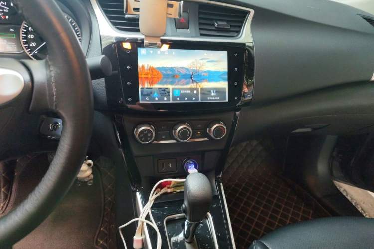 Used Nissan Sylphy 2022 Revised Version Classic 1.6XL CVT Luxury Edition Audio And AC Panel