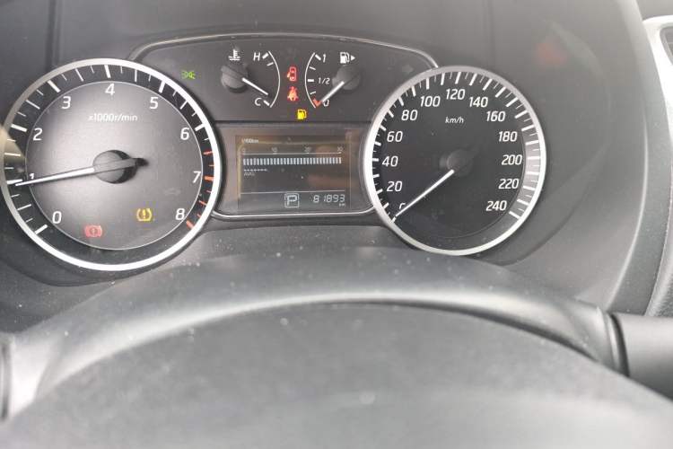 Used Nissan Sylphy 2022 Classic 1.6XE CVT Comfort Edition Odometer Close Up