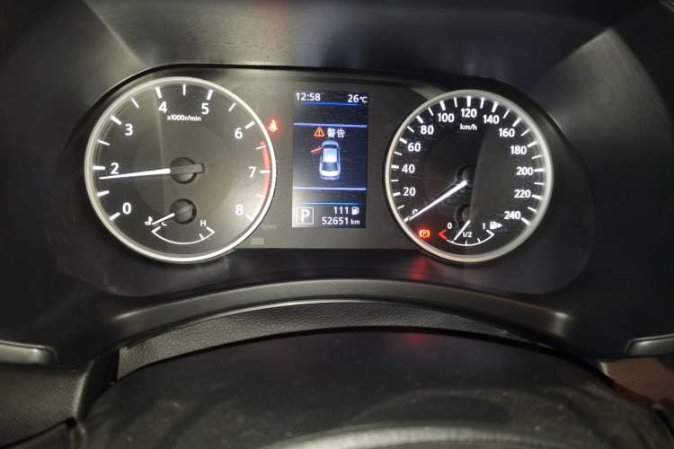 Used Nissan Sylphy 2022 1.6L XL CVT Enjoyment Edition Odometer Close Up
