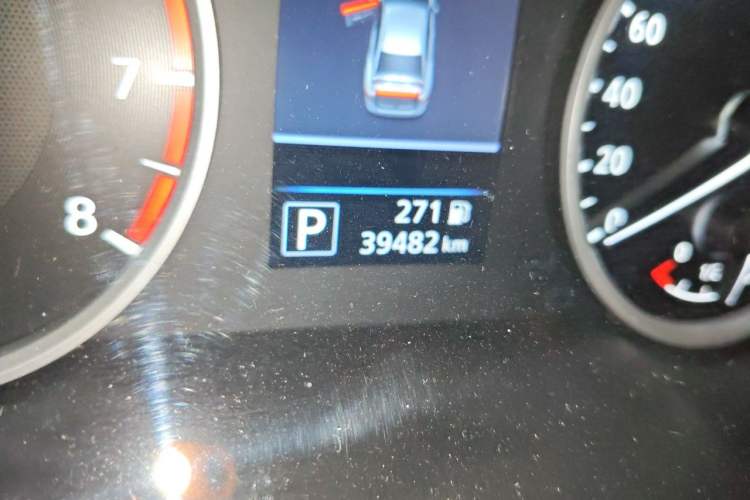Used Nissan Sylphy 2022 1.6L XL CVT Enjoyment Edition Odometer Close Up