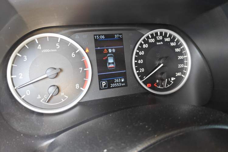 Used Nissan Sylphy 2022 1.6L XL CVT Enjoyment Edition Odometer Close Up