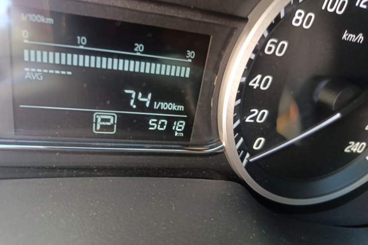 Used Nissan Sylphy 2022 Classic 1.6XE CVT Comfort Edition Odometer Close Up