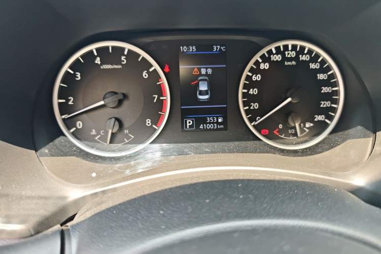 Used Nissan Sylphy 2022 1.6L XL CVT Enjoyment Edition Odometer Close Up