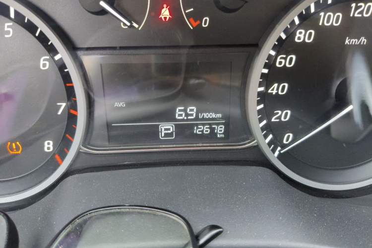 Used Nissan Sylphy 2022 Classic 1.6XE CVT Comfort Edition Odometer Close Up