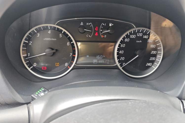 Used Nissan Sylphy 2022 Classic 1.6XE CVT Comfort Edition Odometer Close Up