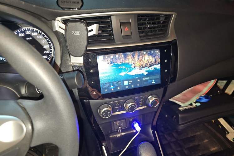 Used Nissan Sylphy 2022 Revised Version Classic 1.6XL CVT Luxury Edition Audio And AC Panel