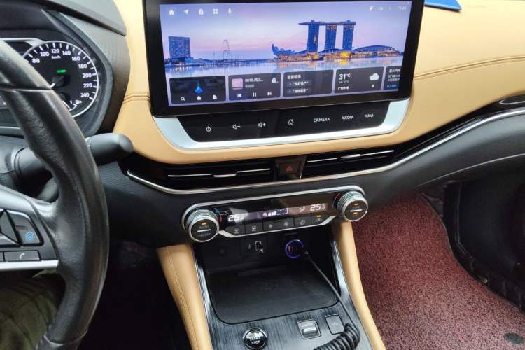Used Nissan Sylphy 2022 Electric-Drive e-POWER Ultra-Luxury Version Audio And AC Panel